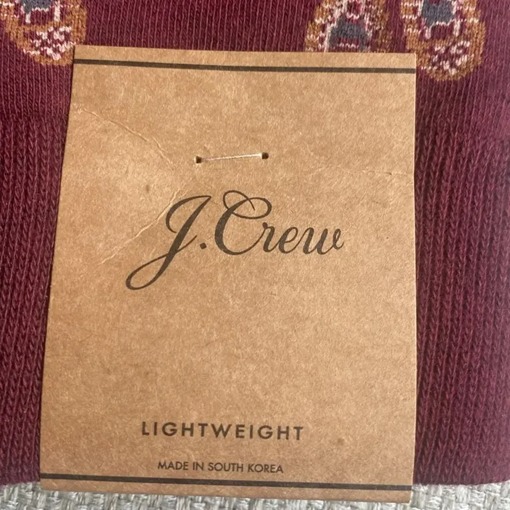 J. Crew Vintage Snowshoe Socks